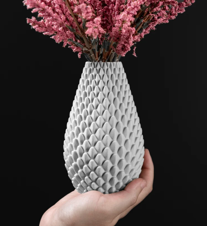 Dragonscale Flower Vase 01